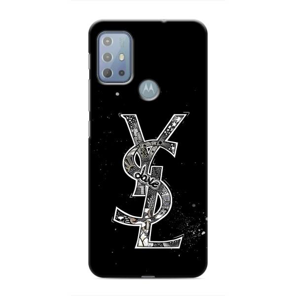 Чехол (Dior, Prada, YSL, Chanel) для Motorola MOTO G20 – YSL