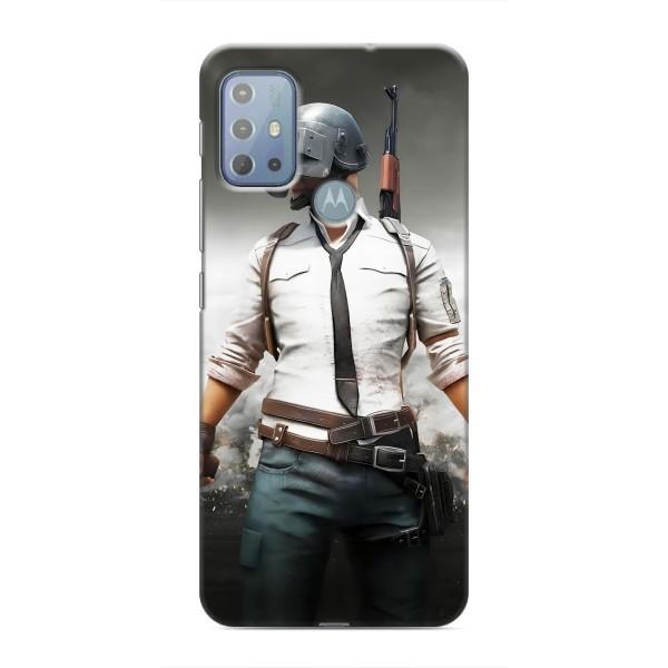 Чеjхол PUBG для Моторола МОТО Г20 (AlphaPrint) – Пабг мен