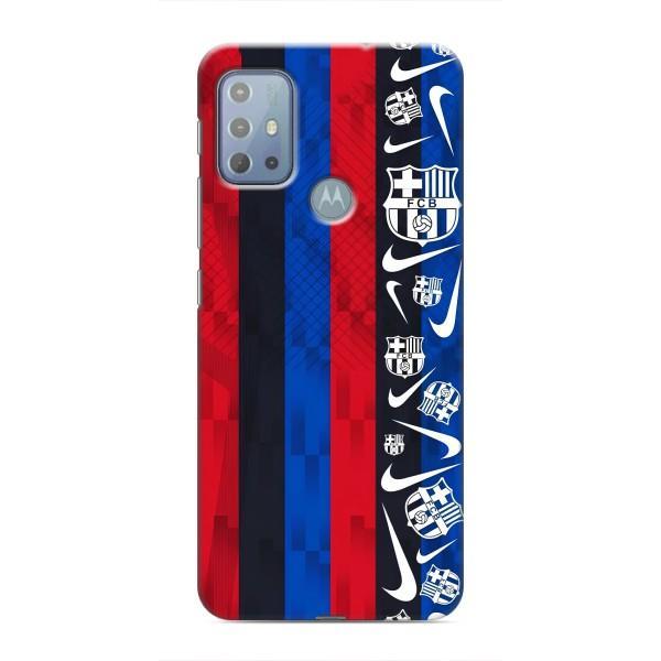 Чехол для Motorola MOTO G20 (Барселона) – Фанат Барсы