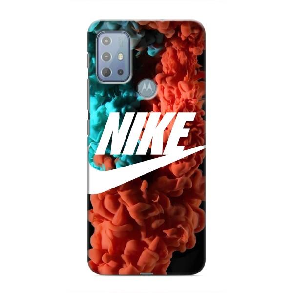Чохол для Motorola MOTO G20 - з принтом Найк (AlphaPrint) – Димчастий найк