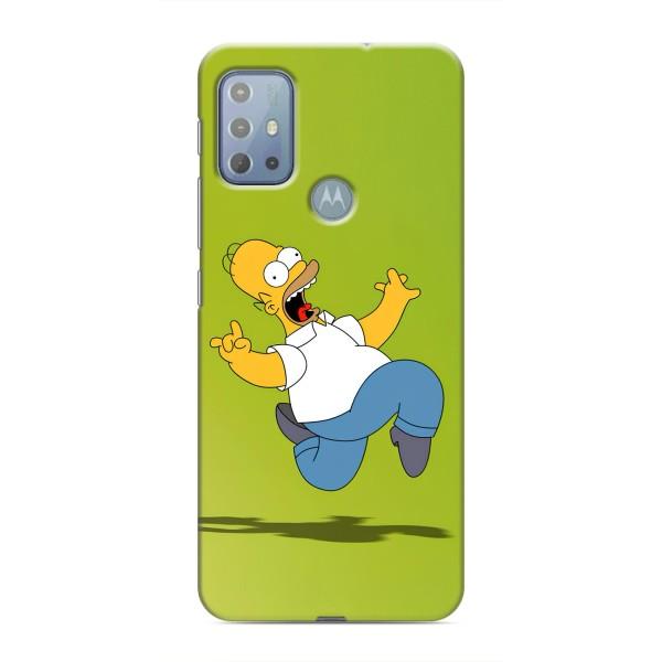 Чjхол з Сімпсонами для Motorola MOTO G20 (VPrint) – Гомер Сімпсон