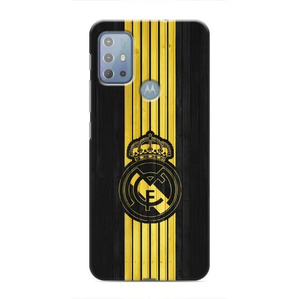 ФК Реал Мадрид чехлы для Motorola MOTO G20 (AlphaPrint) – фон Реал Мадрид