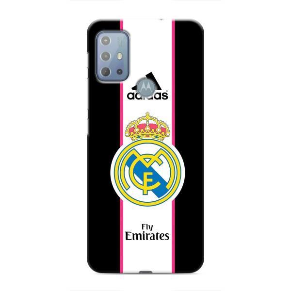 ФК Реал Мадрид чехлы для Motorola MOTO G20 (AlphaPrint) – лого Real Madrid