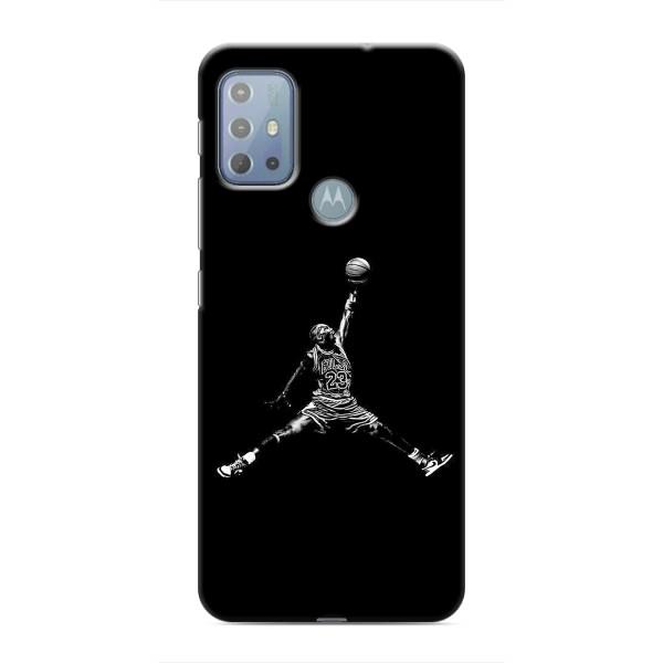 Силиконовый Чехол Nike Air Jordan на Моторола Мото джи 20 – Джордан