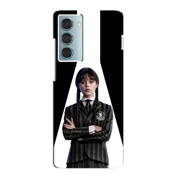 Чехлы Венсдей на Motorola MOTO G200 Уэнсдей (AlphaPrint) – W-Wednesday