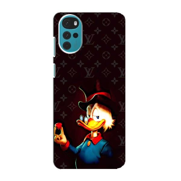 Чехлы для Motorola MOTO G22 - Скрудж МакДак Louis Vuitton (PREMIUMPrint) – Скрудж с бриллиантом