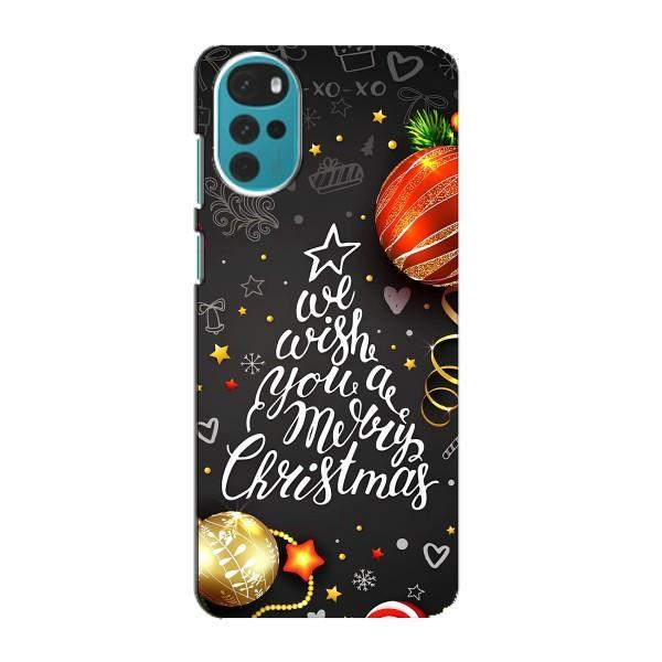 Рождественские Чехлы для Motorola MOTO G22 (VPrint) – Елочка