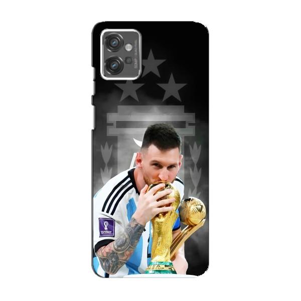 Чохли для Motorola MOTO G23 (Leo чемпіон) (AlphaPrint) – Мессі Чемпіон