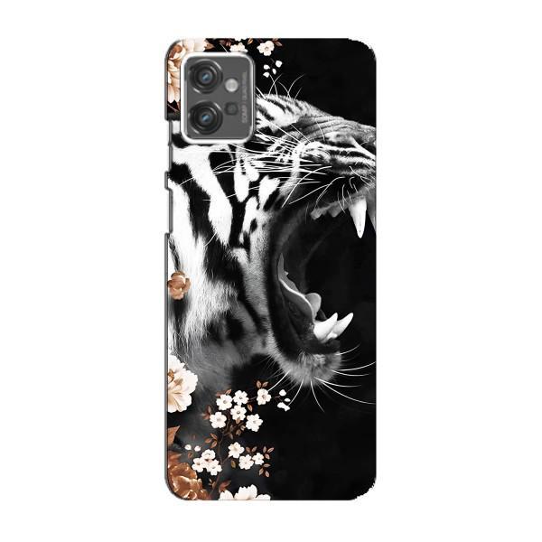 Чохли з картинкою животних Motorola MOTO G23 – Стильний ТИГР