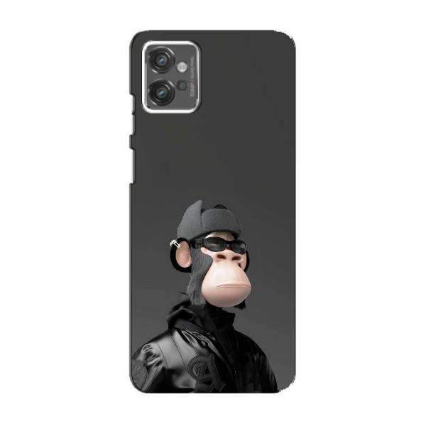 Чохли з Мавпами NFT для Motorola MOTO G23 (AlphaPrint) – стильна мавпа NFT