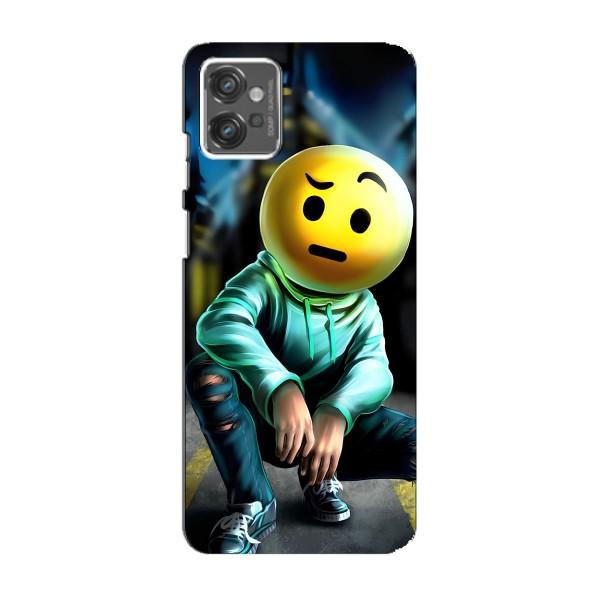 Чохол для Моторола МОТО Ґ23 - (AlphaPrint) з принтом (ТОП продажів) – Хлопець смайл