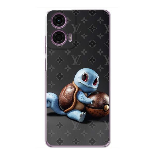 Брендновые Чехлы для Motorola MOTO G24 Power - (PREMIUMPrint) – Черепашка