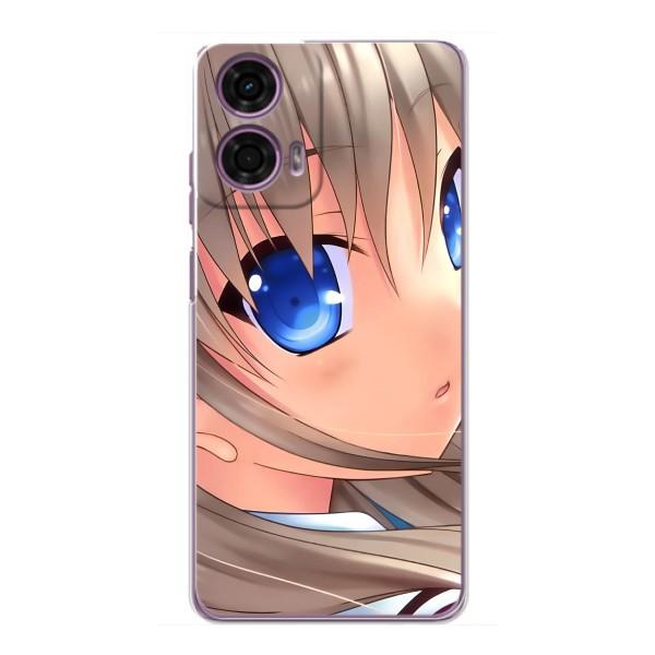 Чехол с персонажами АНИМЕ на Motorola MOTO G24 Power – Аниме Шарлотта