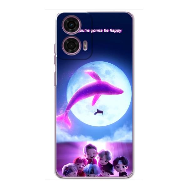 Чехлы BTS для Motorola MOTO G24 Power (AlphaPrint)