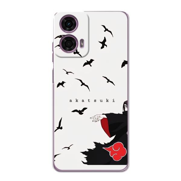 Чехлы на тему: Итачи Учиха для Motorola MOTO G24 Power (AlphaPrint) – Akatsuki