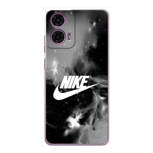 Чехол для Motorola MOTO G24 Power - с принтом Найк (AlphaPrint) – Лого Найк