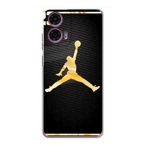 Силиконовый Чехол Nike Air Jordan на Моторола Мото джи 24 Павер – Джордан 23