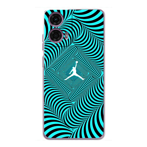 Силиконовый Чехол Nike Air Jordan на Моторола Мото джи 24 Павер – Jordan