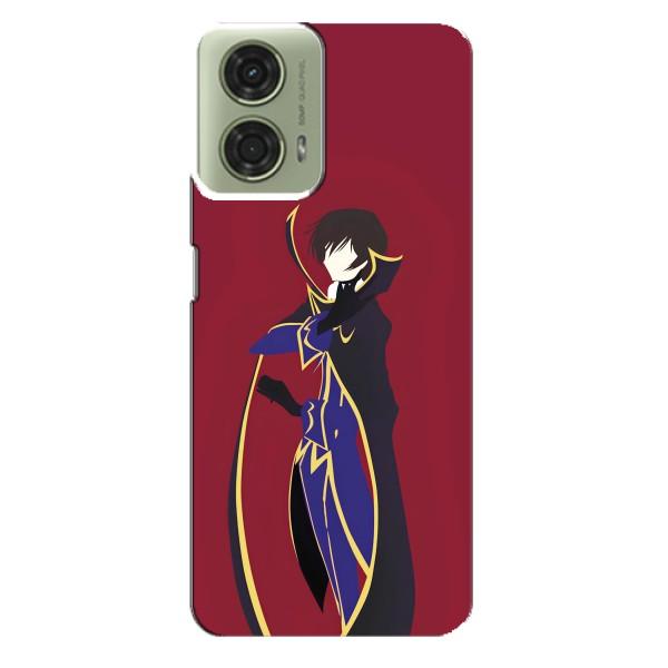 Чохли Персонажі Аніме Наруто для Motorola MOTO G24 (AlphaPrint) – Лелуш Ламперуж