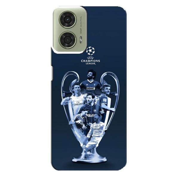 Чехлы для Motorola MOTO G24 (VPrint) - Футбольные клубы – Кубок ЛЧ