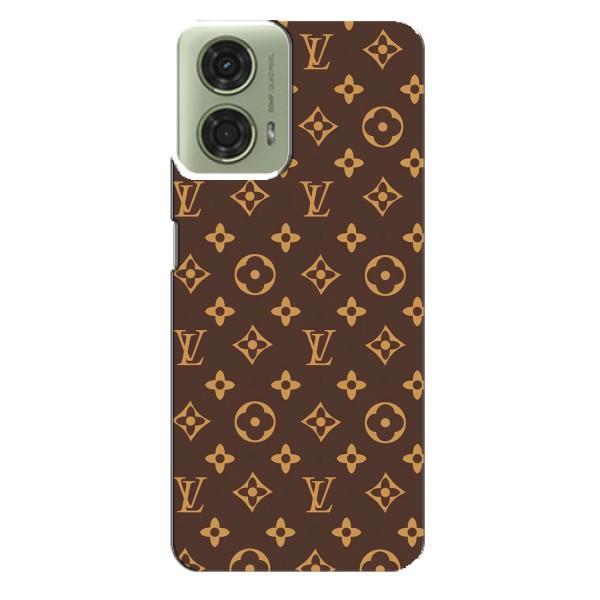 Чехлы Луи Витон для Motorola MOTO G24 (AlphaPrint - LOUIS VUITTON) – фон LOUIS VUITTON