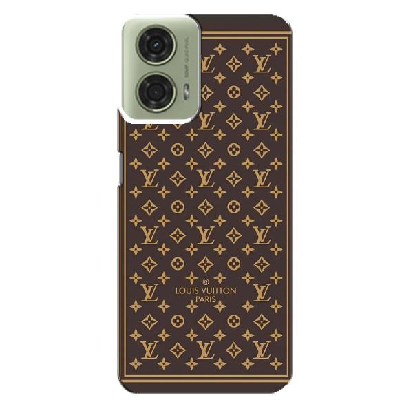 Чехлы Луи Витон для Motorola MOTO G24 (AlphaPrint - LOUIS VUITTON) – обои LV