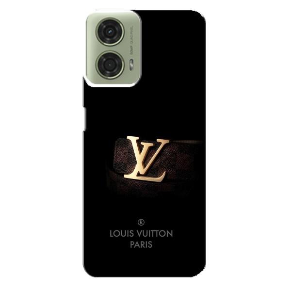 Чехлы Луи Витон для Motorola MOTO G24 (AlphaPrint - LOUIS VUITTON) – ремешок LV