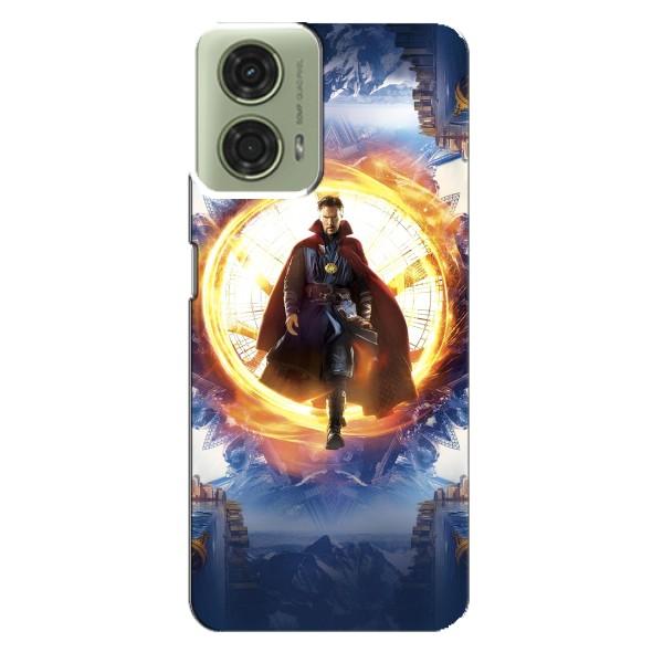 Чохли з героями Марвел Motorola MOTO G24 (VPrint) – Доктор Стрендж