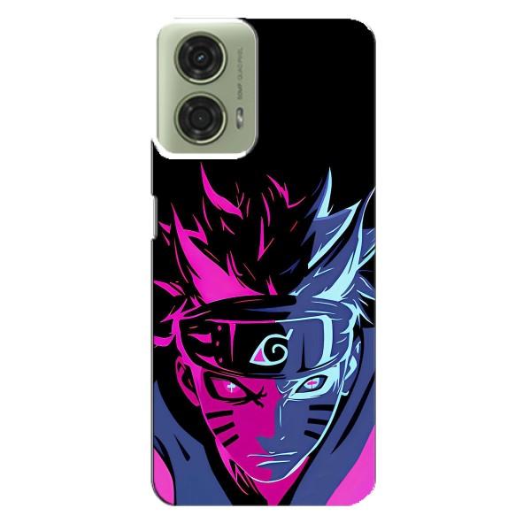 Чехлы с тематикой АНИМЕ для МОТО Джи 24 (VPrint) – Наруто