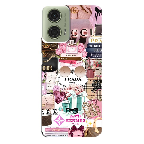 Чохол (Dior, Prada, YSL, Chanel) для Motorola MOTO G24 – Брендb