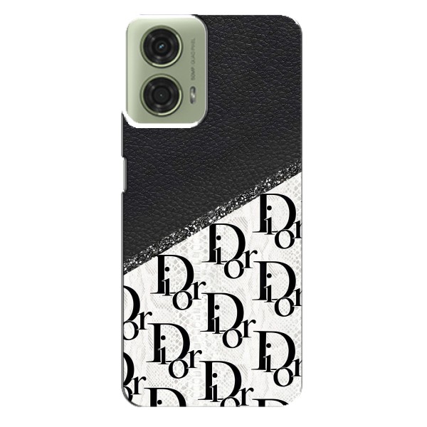 Чохол (Dior, Prada, YSL, Chanel) для Motorola MOTO G24 – Діор