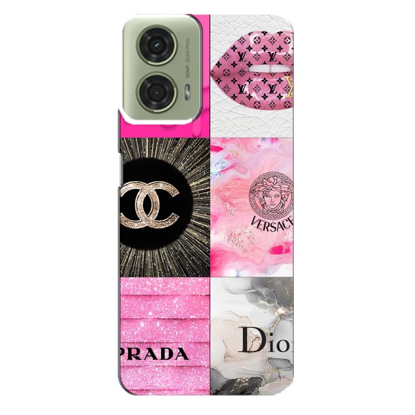 Чохол (Dior, Prada, YSL, Chanel) для Motorola MOTO G24 – Модніца
