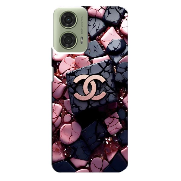 Чохол (Dior, Prada, YSL, Chanel) для Motorola MOTO G24 – Шанель