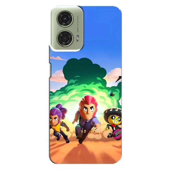 Чехол для Motorola MOTO G24 Бравл Старс (VPrint) – Бравел Старс