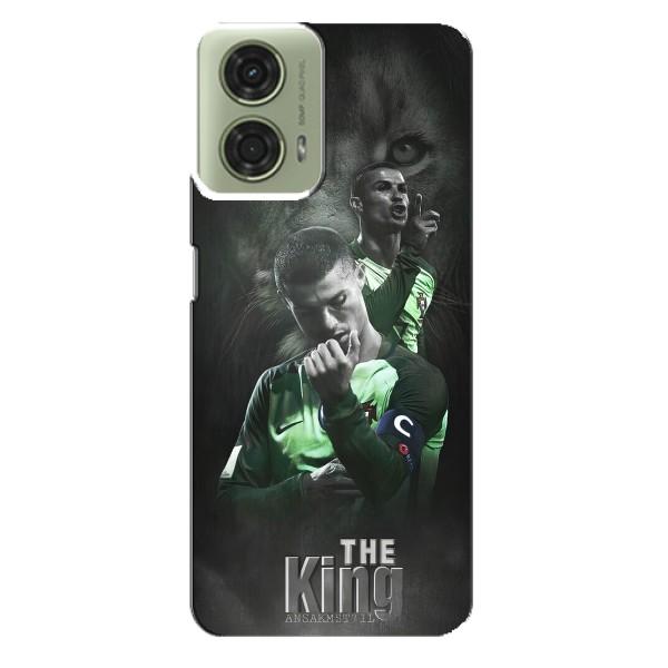 Чехол Криштиану Роналду для Motorola MOTO G24 (AlphaPrint) – Криштиано Лев