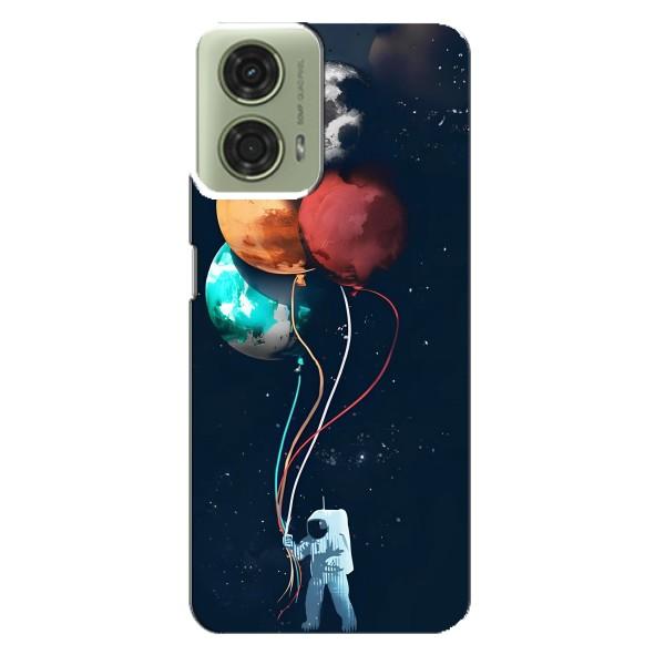 Космічні Чохли для Моторола МОТО G24 (VPrint) – Планети кульки