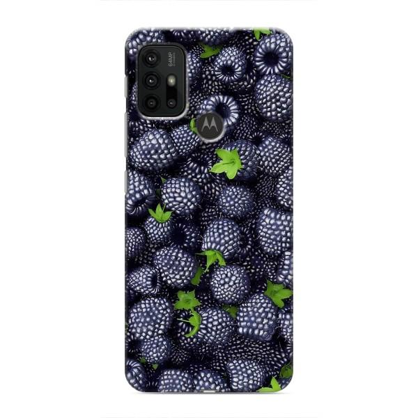 Чехлы с Фруктами для Motorola MOTO G30 (VPrint) – Ежевика