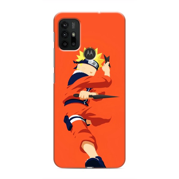 Чохли з принтом НАРУТО на Motorola MOTO G30 – Силует Наруто