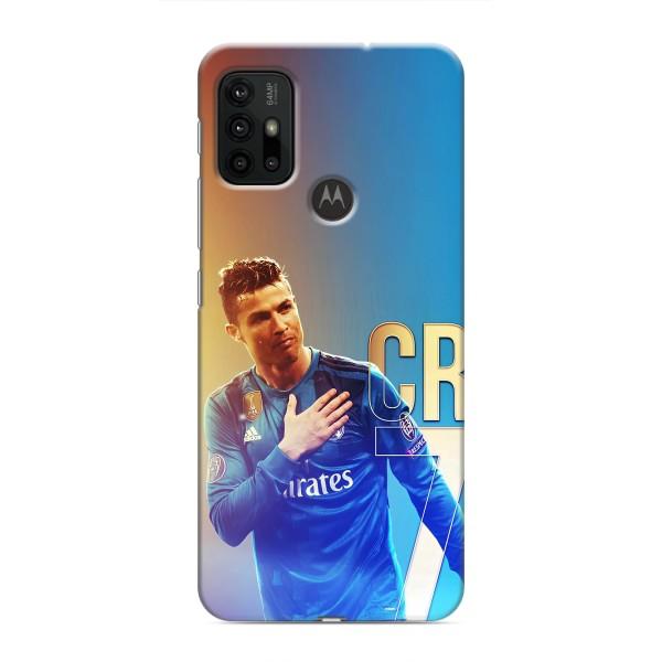 Чехол Криштиану Роналду для Motorola MOTO G30 (AlphaPrint) – CR7 Real