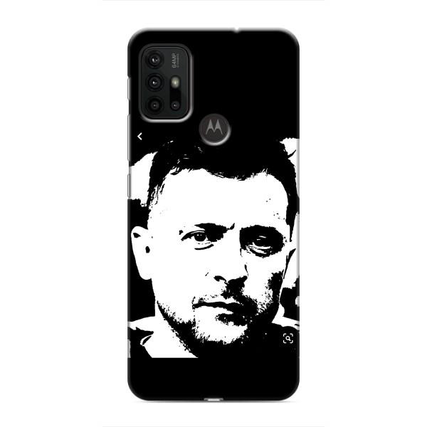 Чохол для Motorola MOTO G30 (AlphaPrint - с принтом Зеленського)