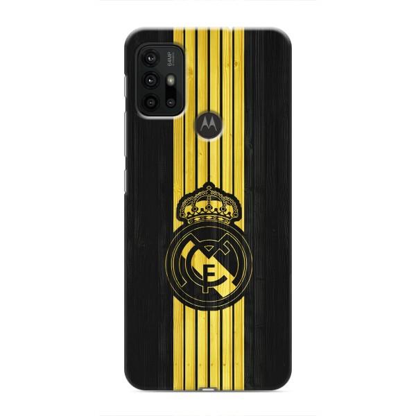 ФК Реал Мадрид чохли для Motorola MOTO G30 (AlphaPrint) – фон Реал Мадрид