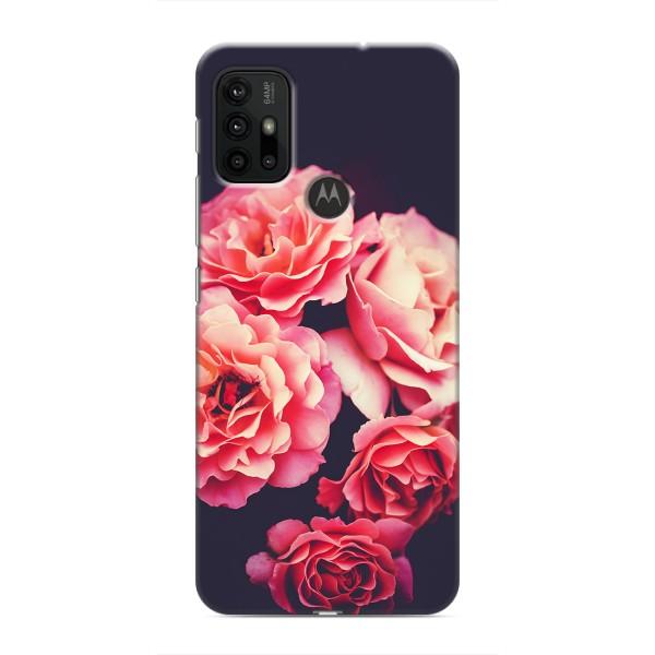 Чехлы с тематикой "ЦВЕТЫ" на Motorola MOTO G30 – Бутоны