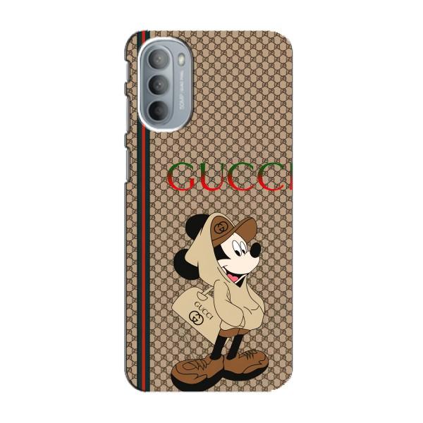 Чехлы ГУЧЧИ для Мото G31 (AlphaPrint) – Mickey GUCCI