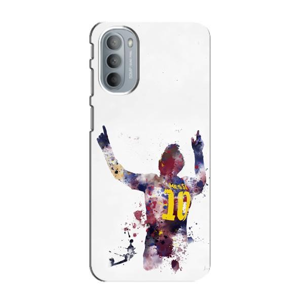 Чехлы Месси для Motorola MOTO G31 (AlphaPrint) – Messi Barca