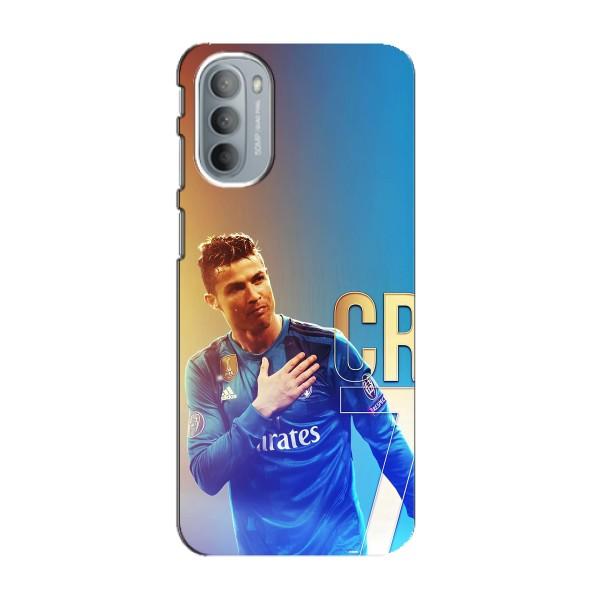Чехол Криштиану Роналду для Motorola MOTO G31 (AlphaPrint) – CR7 Real