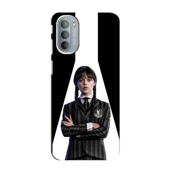 Чохли Венсдей на Motorola MOTO G31 Уенсдей (AlphaPrint) – W-Wednesday