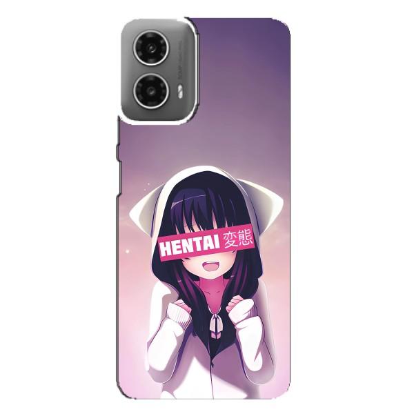 Чехлы Персонажи Аниме Наруто для Motorola MOTO G34 (AlphaPrint) – Hentai chan