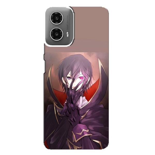 Чехлы Персонажи Аниме Наруто для Motorola MOTO G34 (AlphaPrint) – Ламперуж