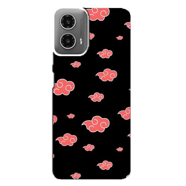 Чехлы Персонажи Аниме Наруто для Motorola MOTO G34 (AlphaPrint) – Тучки Аниме