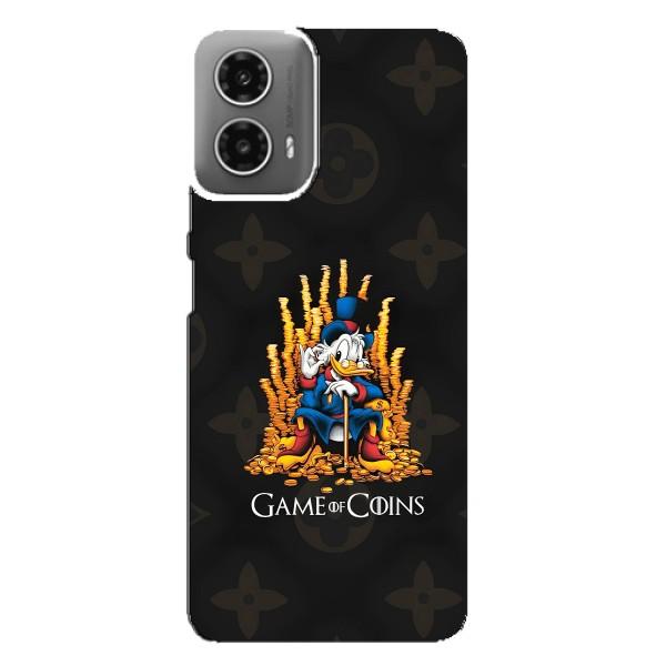 Чехлы для Motorola MOTO G34 - Скрудж МакДак Louis Vuitton (PREMIUMPrint) – Король денег